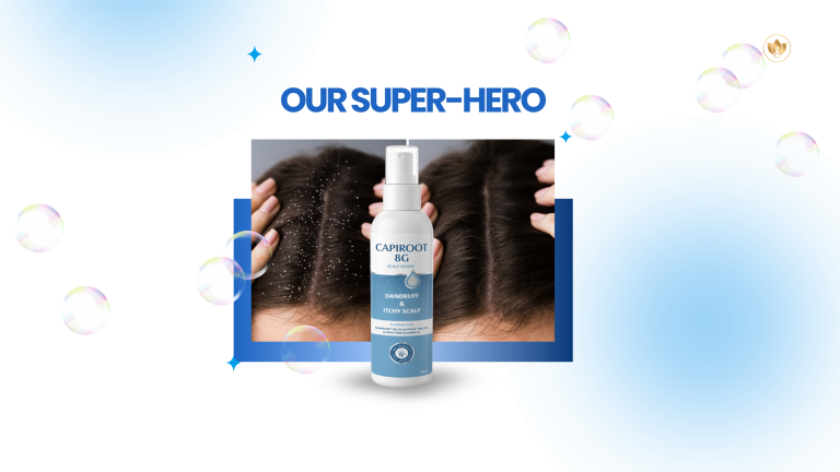 Clinical Solution for Resistant Dandruff Cases-Capiroot 8G Scalp Serum
